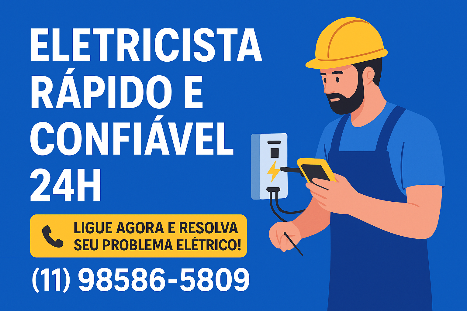 Eletricista em Cumbica Guarulhos - Serviços Elétricos 24h